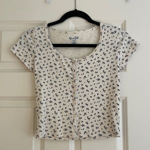 Brandy Melville (John Galt) Floral Top